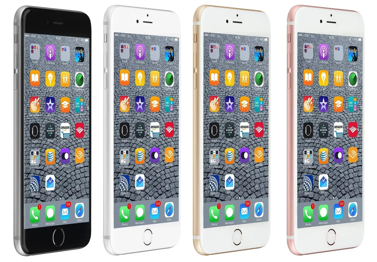 Restored  iPhone 6s Plus 128GB, Silver - Unlocked GSM (Refurbished)