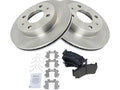 Front Brake Pad and Rotor Kit - Compatible with 1995 - 1999 Nissan Sizeentra XE 1.6L 4-Cylinder 1996 1997 1998