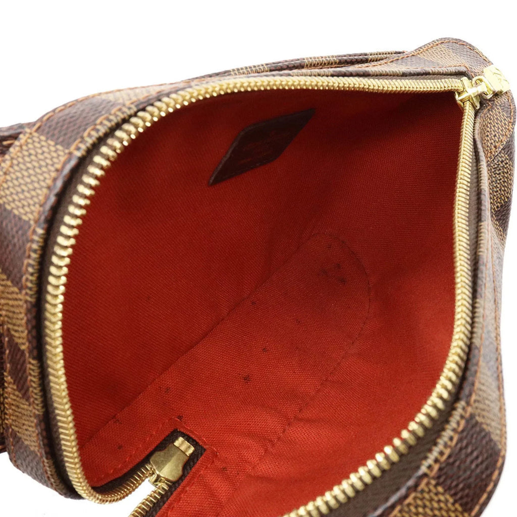 Pre-Owned LOUISize VUITTON Louis Vuitton Damier Jeronimos Body Bag Sizehoulder Waist Pouch N51994 (Good)
