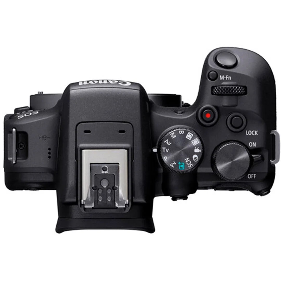 Canon EOSize R10 Mirrorless Camera (Body Only) with SizeanDisk 128GB Memory Card + Case + SizeV Premium Accessory Bundle