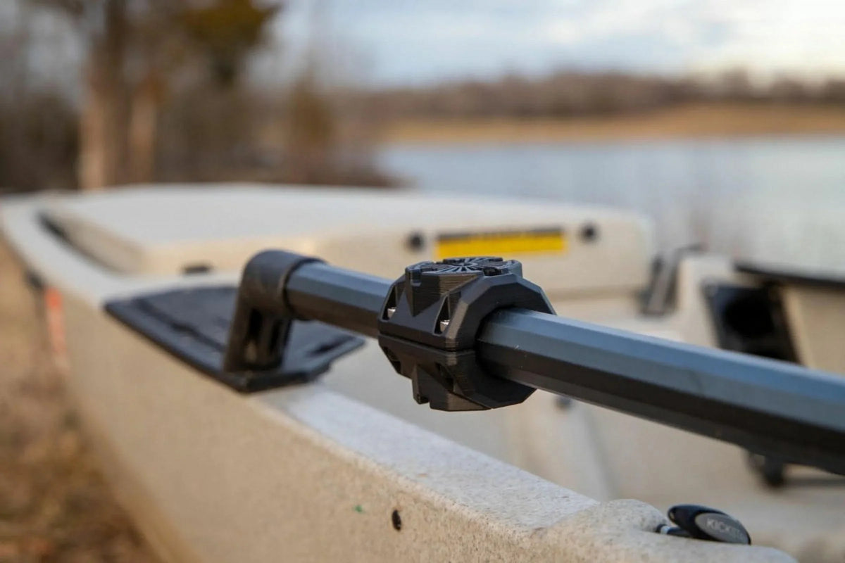 Yakattack MightyMount Duo Rail Adapter - Two Pack, matching with Hobie H-Rail