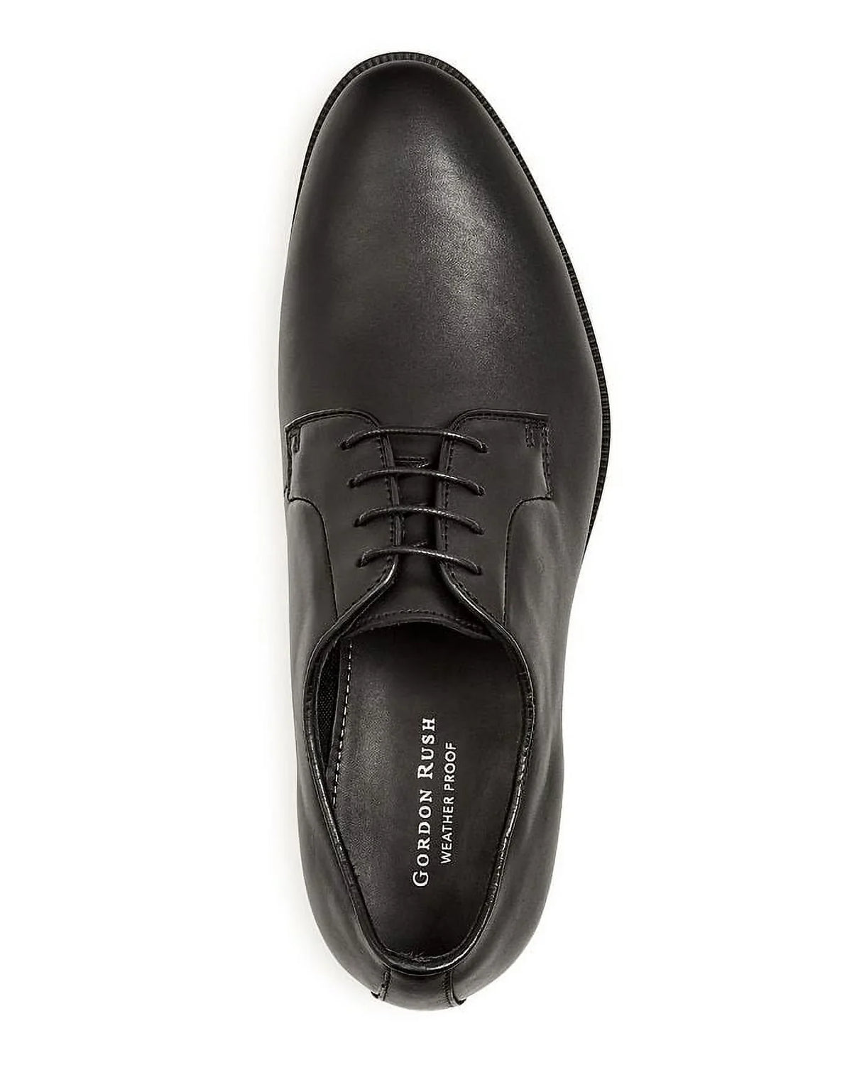 Gordon Rush BLACK Bailey Leather Plain-Toe Oxfords Sizehoes, USize 10