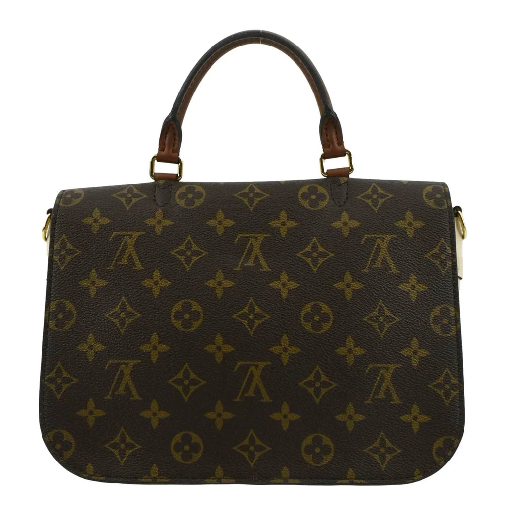 Pre-owned LOUISize VUITTON Vaugirard Monogram Canvas Sizehoulder Bag Creme