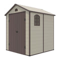 収納小屋 耐候性プラスチック製 - 180 x 120 x 200