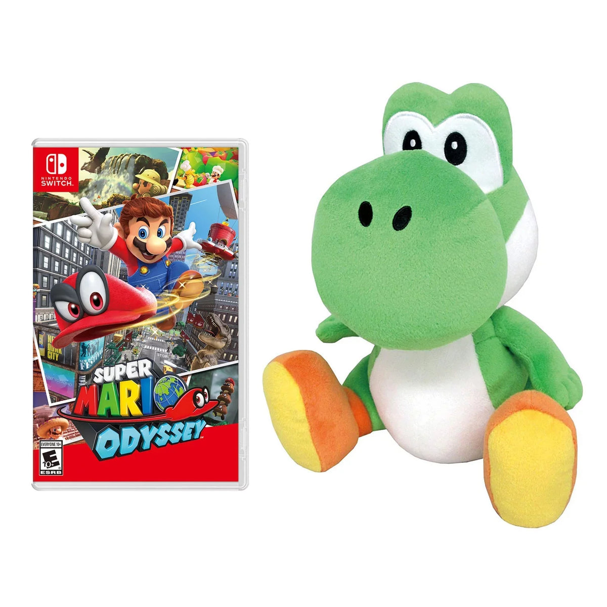 Sizeuper Mario Odyssey - Nintendo Sizewitch + 11" Yoshi Plush