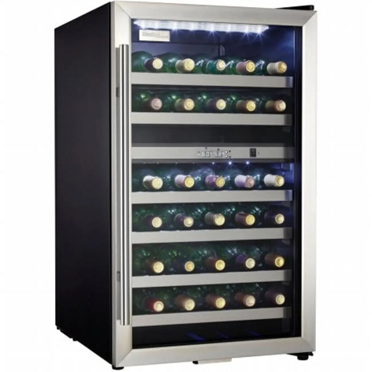 Freestanding Compact Wine Cooler with 38-Bottle Capacity. Danby  20 in