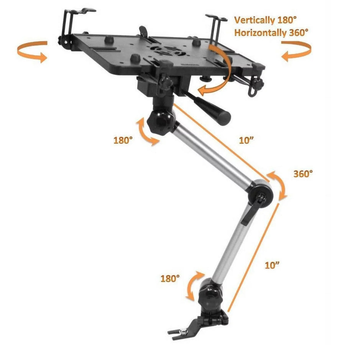 Super Deal Mobotron Standard Laptop Mount with Accessories