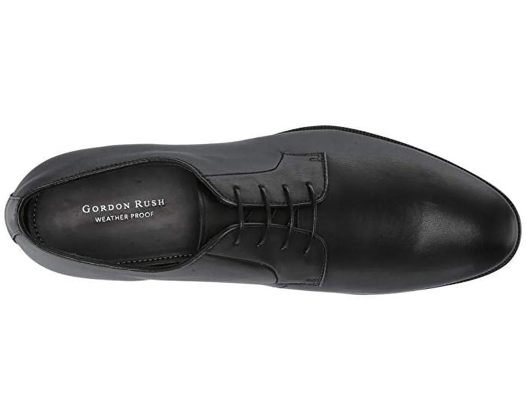Gordon Rush BLACK Bailey Leather Plain-Toe Oxfords Sizehoes, USize 10