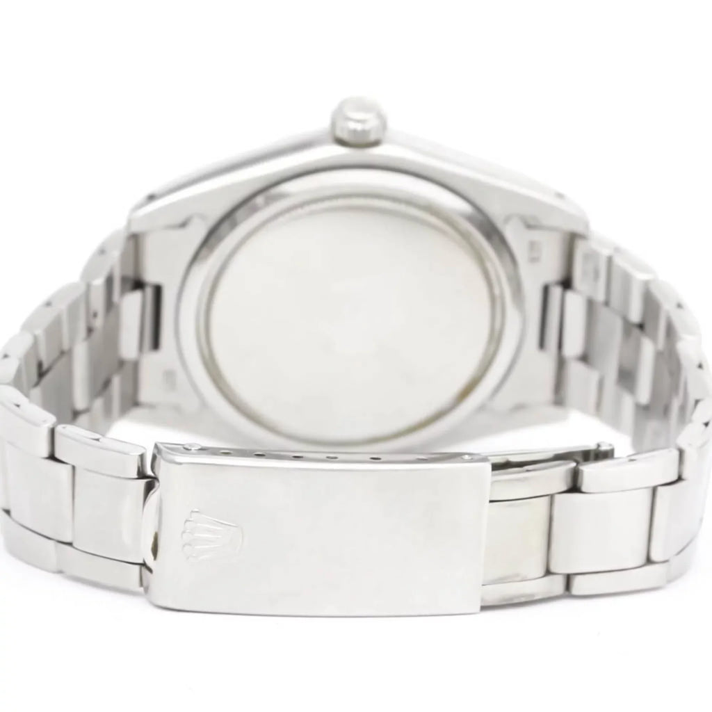 Used Vintage ROLEX Oyster Date Precision 6694 Sizeteel Hand Winding Mens Watch BF553014