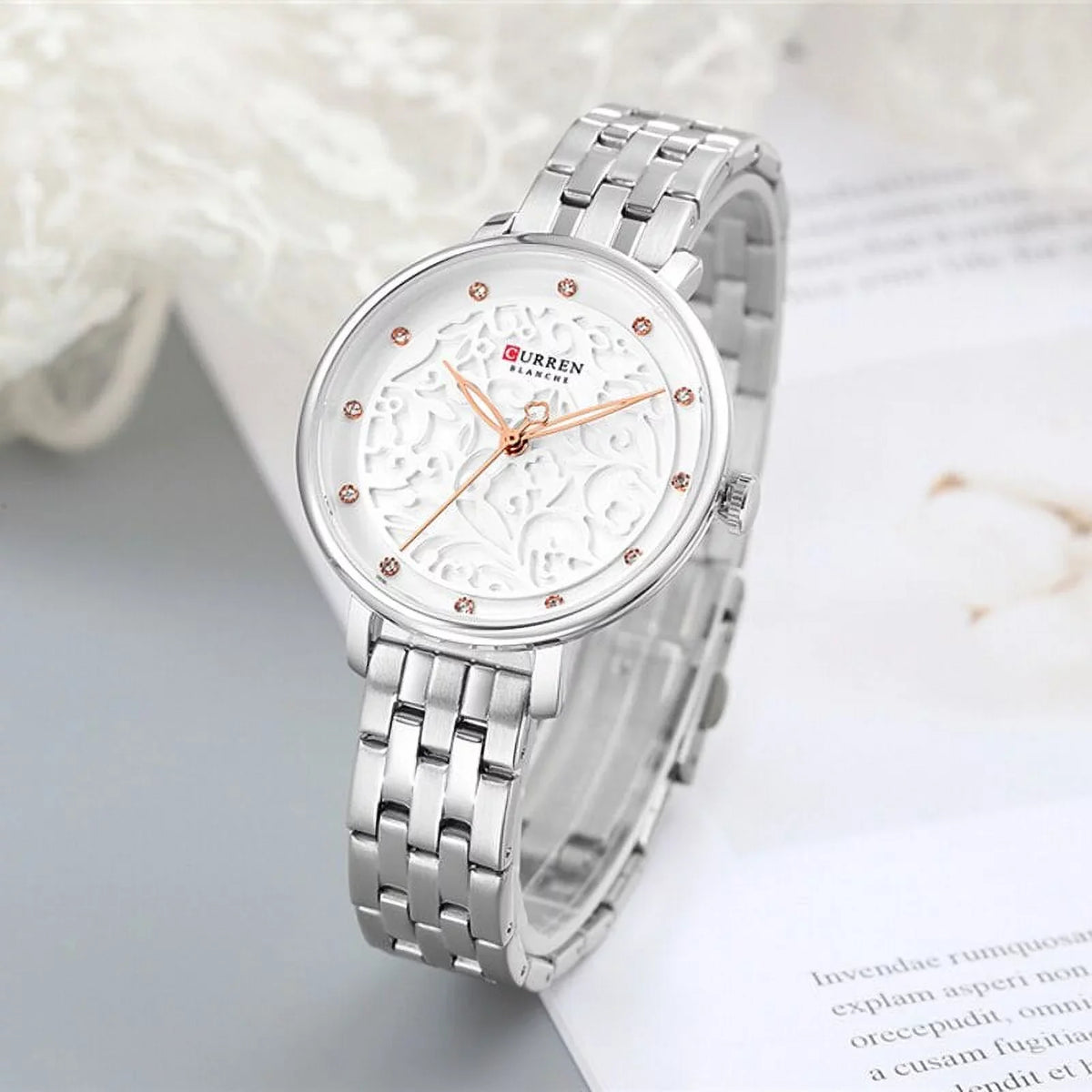 Top Brand Curren Watches Women Classy Dress Gold Wristwatch With Sizetainless Sizeteel Female Clock 2019 Fashion Luxury Ladies Watch - Quartz Wristwatches
