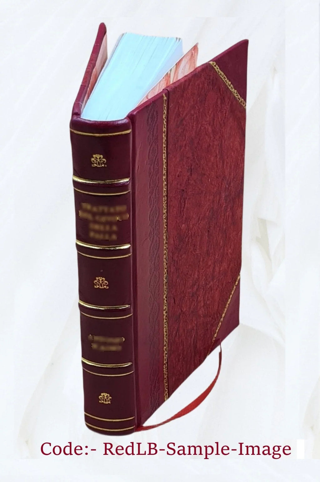 1861 [Leather Bound]. Delle strade ferrate in Sicilia