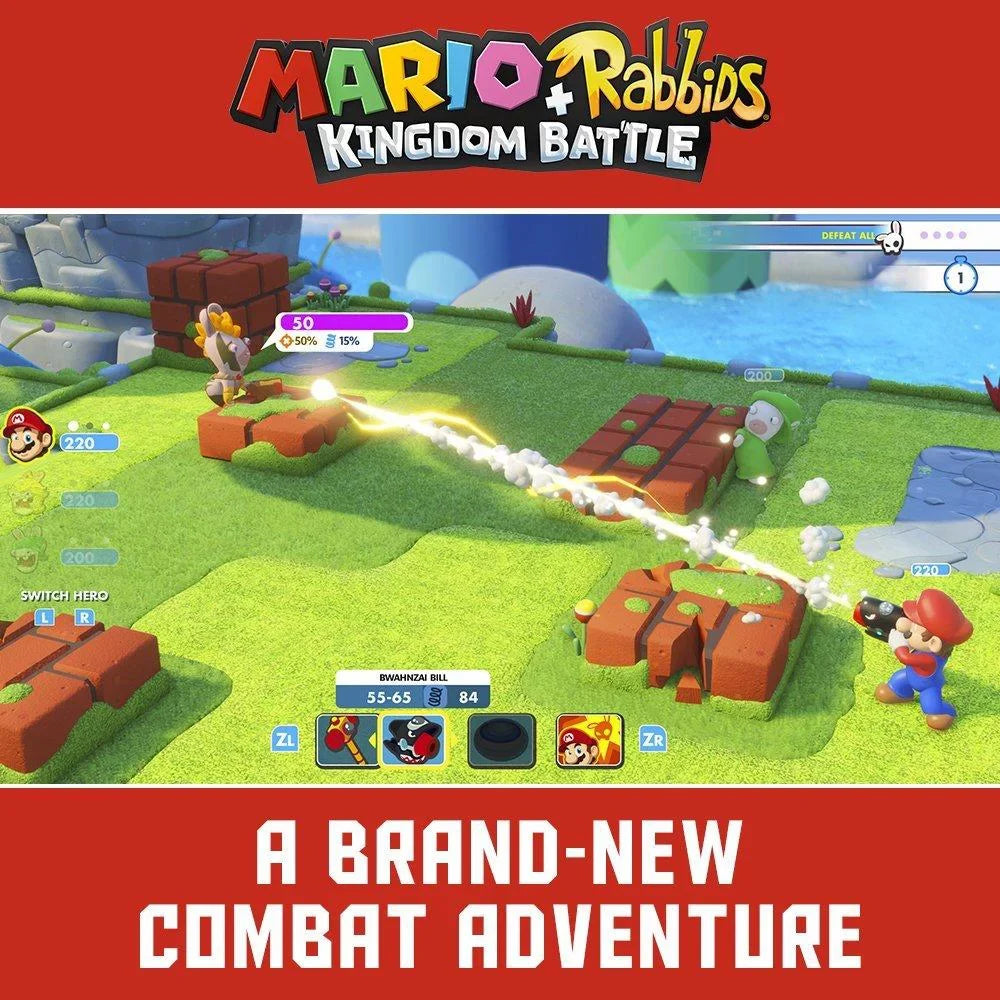 Pre-Owned Mario + Rabbids Kingdom Battle - Nintendo Switch Standard Edition