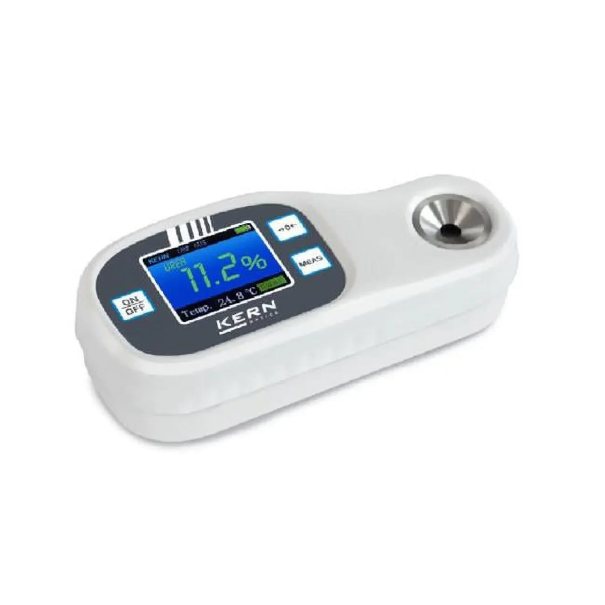 Kern 0-85 deg Brix Refractometer Digital Sizecale