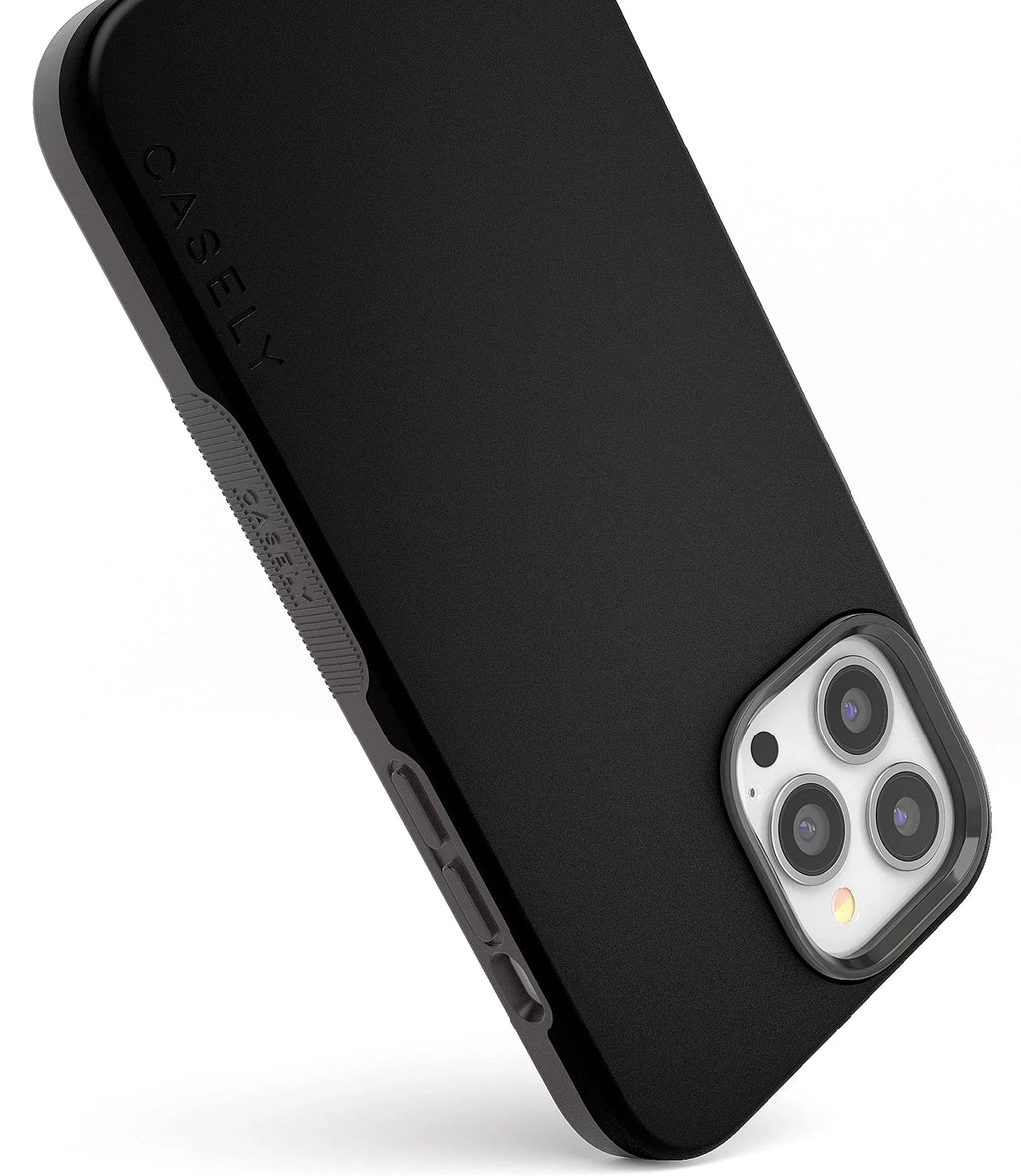 Casely iPhone 13 Pro Max Phone Case | suitable with MagSafe | Black on Black | suitable Only with iPhone 13 Pro Max