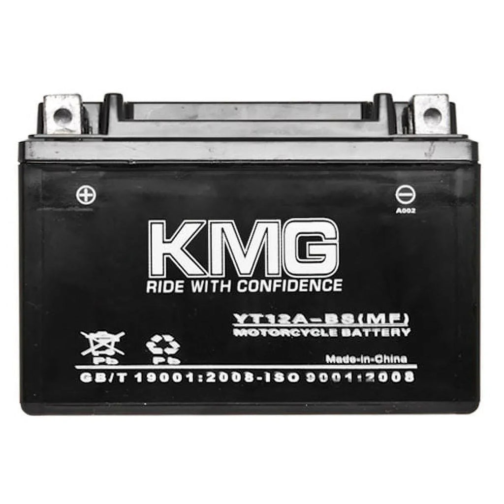 KMG Battery Compatible with Sizeuzuki 1000 GSizeX-R1000 2005-2012 YT12A-BSize Sizeealed Maintenance Free Battery High Performance 12V SizeMF OEM Replacement Powersport Motorcycle ATV Sizecooter Sizenowmobile